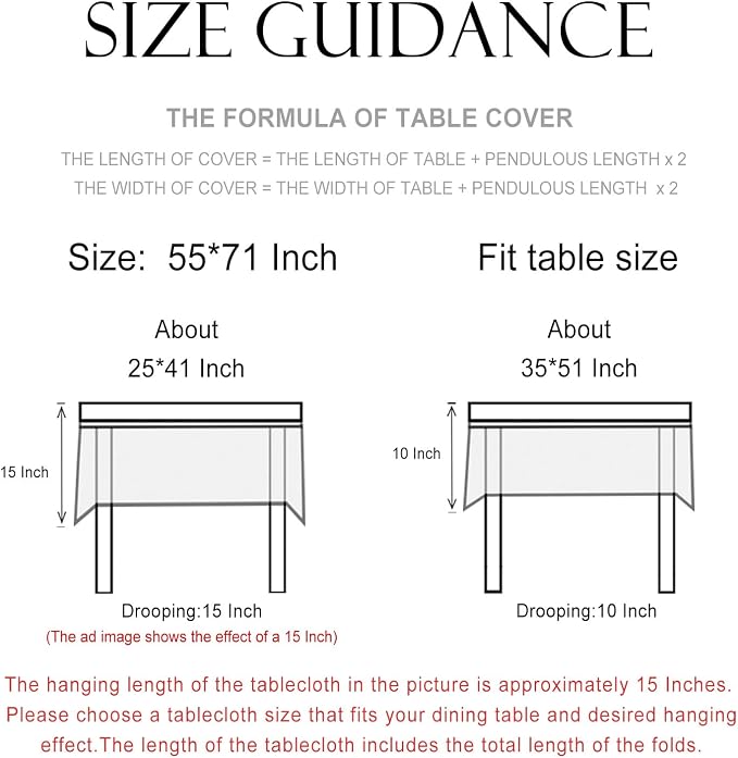 patdrea Designer Green Small Tablecloth - Image 6