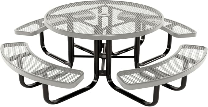 COATEDOUTDOORFURNITURE Heavy-Duty Portable Outdoor Kids Table by CoatedOutdoorFurniture