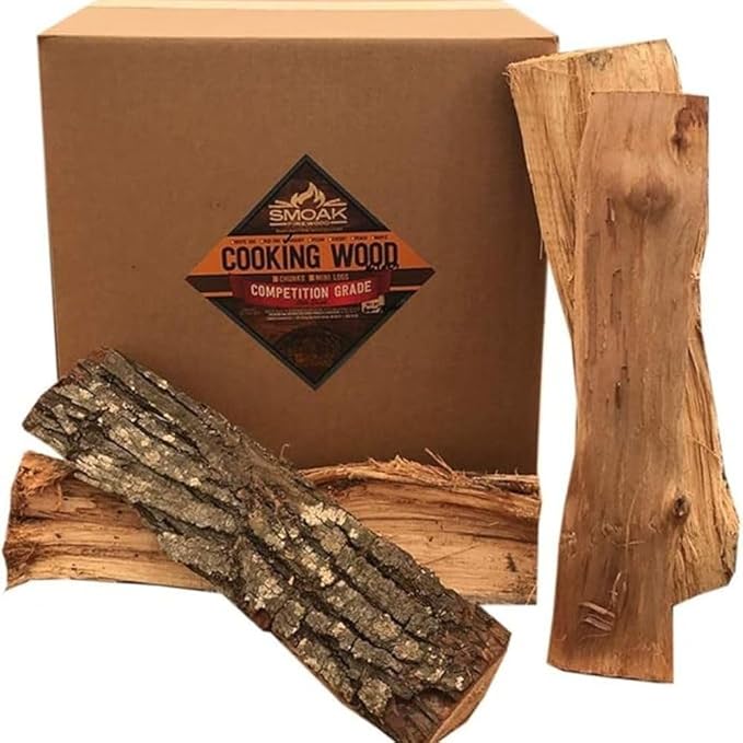 Smoak Firewood 16inch Length Premium Cooking Wood & Firewood Logs – Used by SmoakFirewood