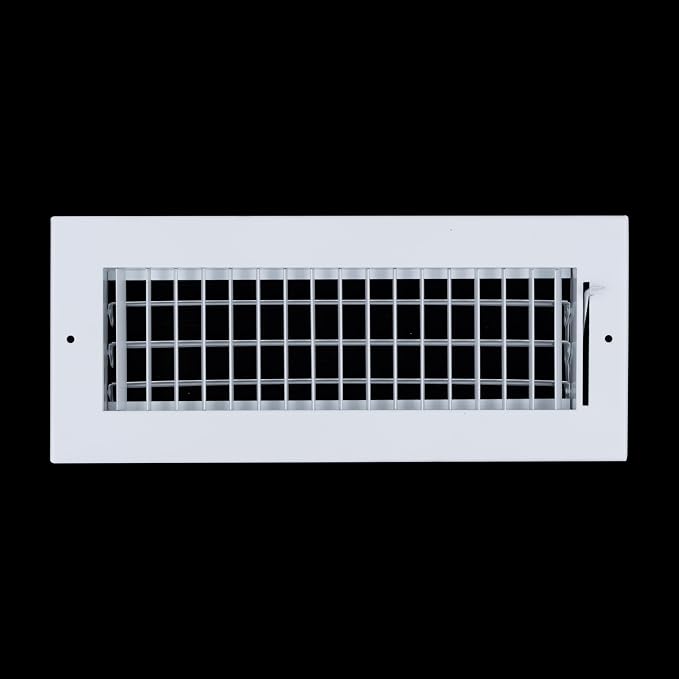 Fits 12x4 Duct Opening Steel Adjustable Air Supply Grille by Handua | Register - Image 3