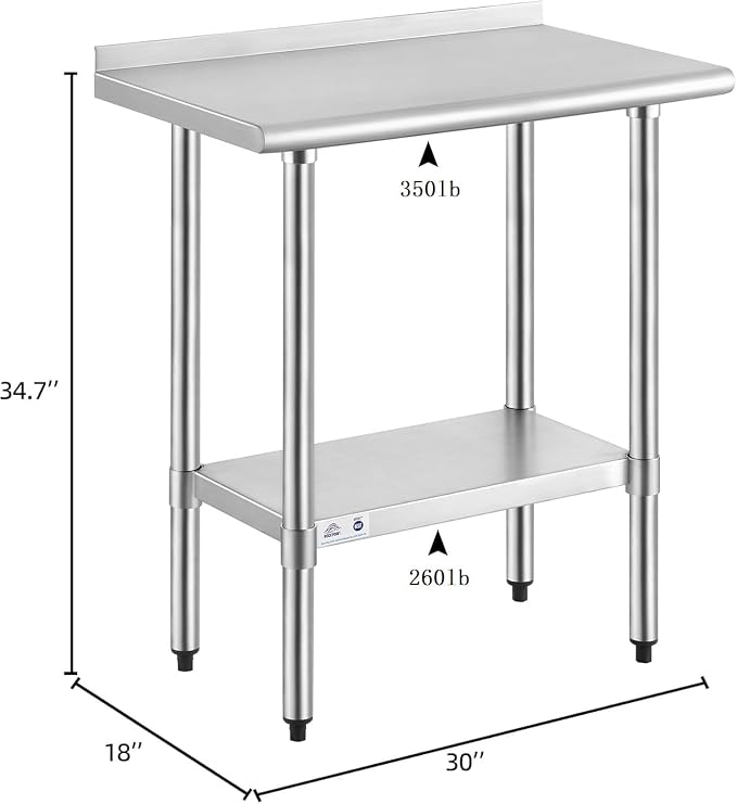 ROCKPOINT Stainless Steel Table - Image 3