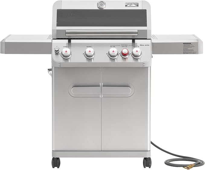Monument Grills 4+1 Burner Natural Gas Grill by MonumentGrills