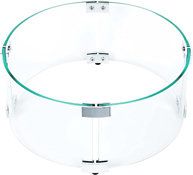 Celestial 14" x 6" Round Wind Guard, - Image 3