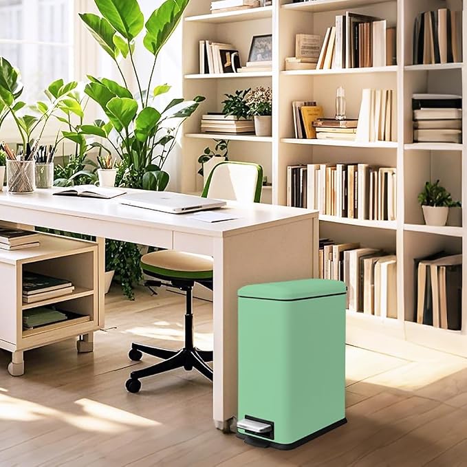 Bathroom Trash Can, 1.3 Gallon Small Trash Can - Image 8