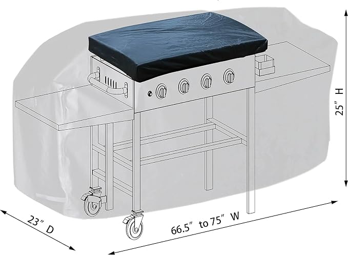 Extension 36" Griddle Cover fits - Image 3