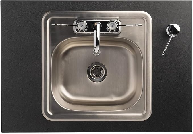 Ozark River Portable Sinks Premier 1, Maple Laminate-Laminate - Image 2