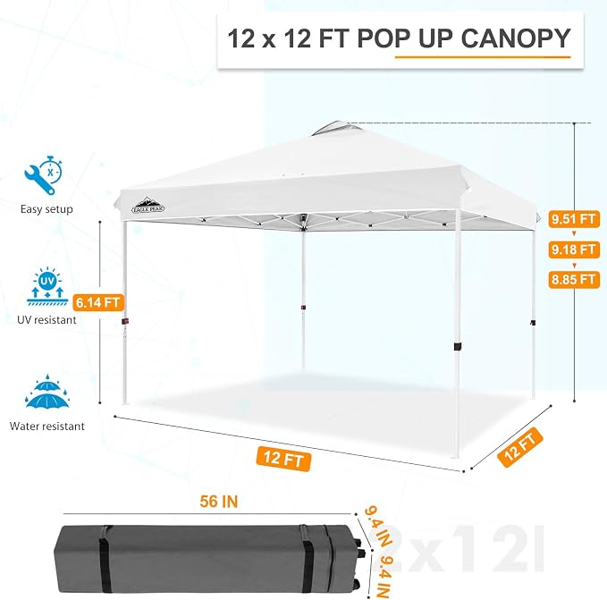 EAGLE PEAK Pop Up Canopy Tent - Image 3