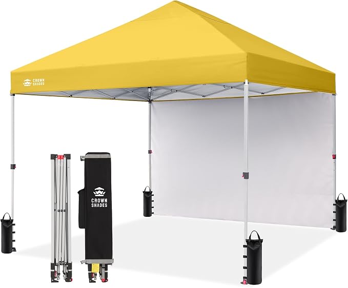 CROWN SHADES 8x8 Pop Up Canopy by CrownShades