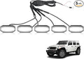 MAIKER White LED Grille Lights Compatible by MAIKEROFFROAD