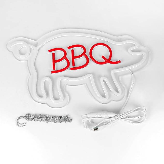 JFLLamp BBQ Neon Signs for Wall Decor Neon Lights for Bedroom Led Signs - Image 6