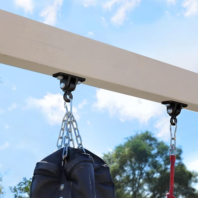 BETOOLL Heavy Duty Swing Hangers Swing Set Hardware Playground Porch Yoga Seat - Image 4