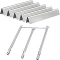 Gassaf 15.3inch Flavorizer bars and 18inch Burner Tube Set Replace by GasSaf