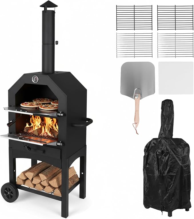 Outdoor Wood Fired Pizza Oven by Unknown