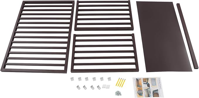 Air Conditioner Fence with Top Cover, 4 Panels 39.4 "L x 19.7 "W x 27.6" H - Image 7