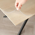 Clear Table Cover Protector, 39x79 inch, German Quality by Unknown