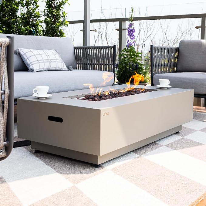 Westwood 50” Propane Fire Pit Smokeless Firepit Outdoor Gas Fire Pit - Image 3