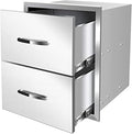 Stainless Steel Outdoor Kitchen Drawers by OLIPIC