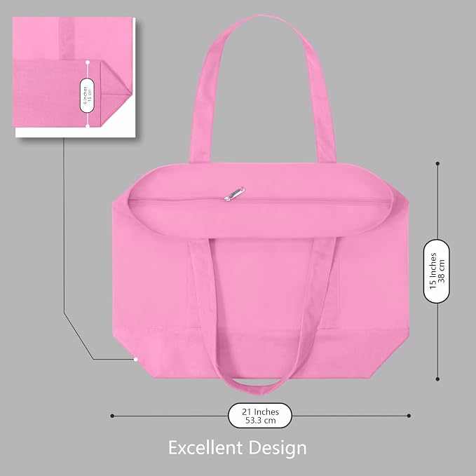 TOPDesign 1-Pack Canvas Tote Bag - Image 5