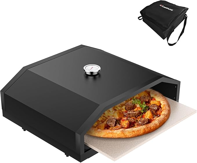 CAMPLUX 17 Inches Pizza Oven for Grill by CAMPLUX