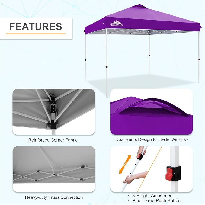 EAGLE PEAK Pop Up Canopy Tent - Image 5