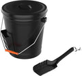 Home-Complete 4.75 Gallon Black Ash Bucket by Home-Complete