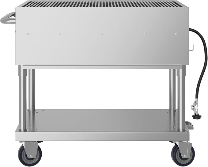 KoolMore 36 in. Commercial 5-Burner Mobile Outdoor Propane Grill in Stainless - Image 11