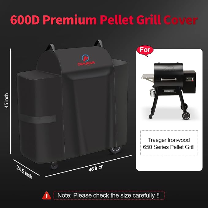 Comnova Grill Cover for Traeger Ironwood 650 - Image 2