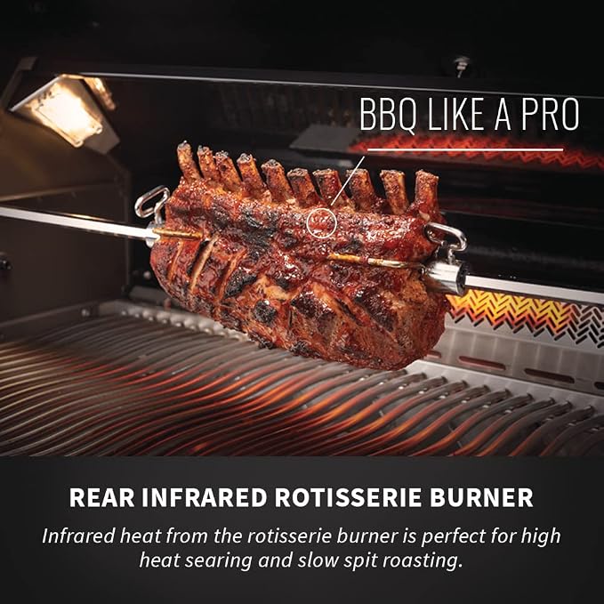 Napoleon PRO665RSIBPSS-3 Prestige PRO 665 RSIB Propane Gas Grill, sq.in. + - Image 8