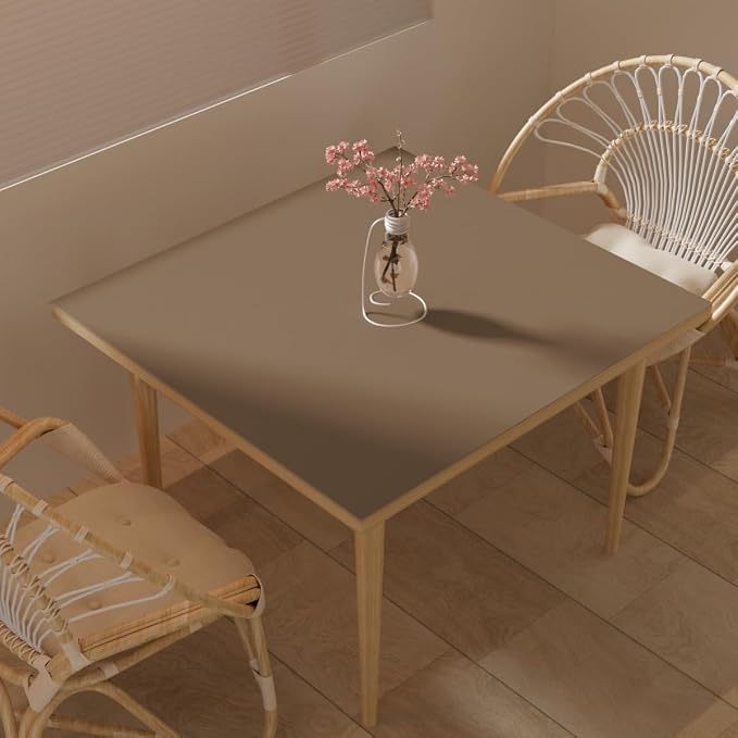 Leather Table Cover, 1.8mm Thick, 40x40 Inch Table Protector, Table Protector by Zinkooat