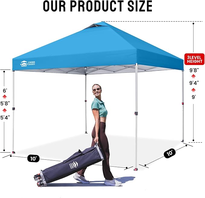 Crown Shades 10x10 Pop Up Canopy - Image 6