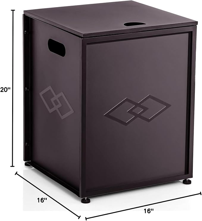 Propane Tank Cover Table with Storage Sides, Dual Function Cover - Image 7
