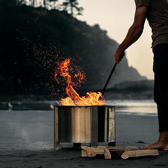 Breeo Smokeless Fire Pit | 22.1 inch Smokeless Firepit - Image 7