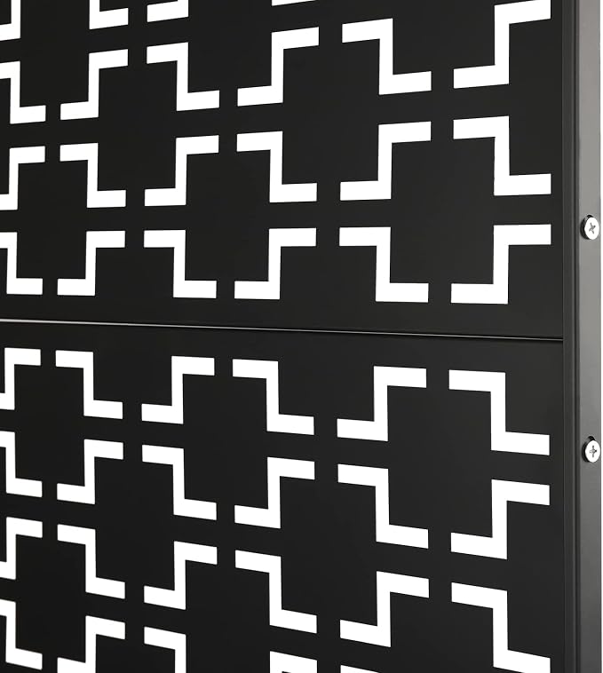 75" H×35" W Decorative Outdoor Privacy Screen - Image 6