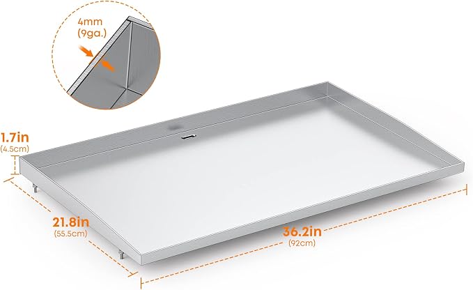 Stanbroil Stainless Steel Griddle Replacement Top - Image 2