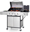 Sophia & William 4-Burner Propane Gas BBQ Grill by SophiaWilliam