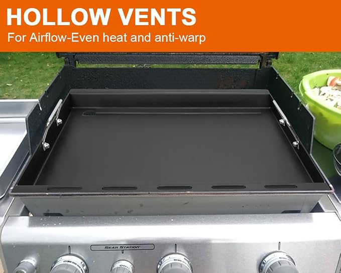 Full Size Griddle Insert for Weber Genesis 300 Series E-310 S-310 E-320 S-320 - Image 8
