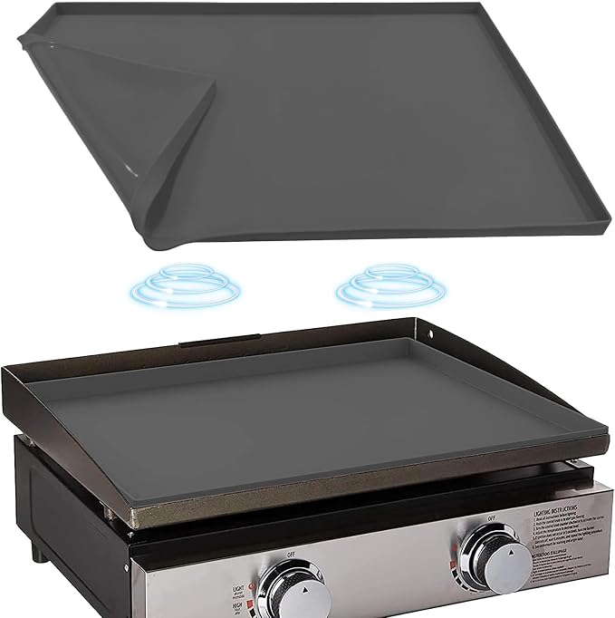 Silicone Griddle Mat Cover for Blackstone 22 Inch Griddle, Heavy Duty Food by Beofinest