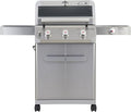 Monument Grills 3+1 Outdoor Barbecue Stainless Steel Propane Gas Grill by MonumentGrills