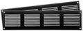 Repa Market 2-Pack Air Vent Cover 16x4 Inch White Galvanized Steel Louvered by RepaMarket