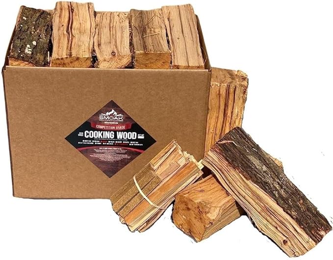 Smoak Firewood 12inch Length Premium Cooking Wood & Firewood Logs by SmoakFirewood
