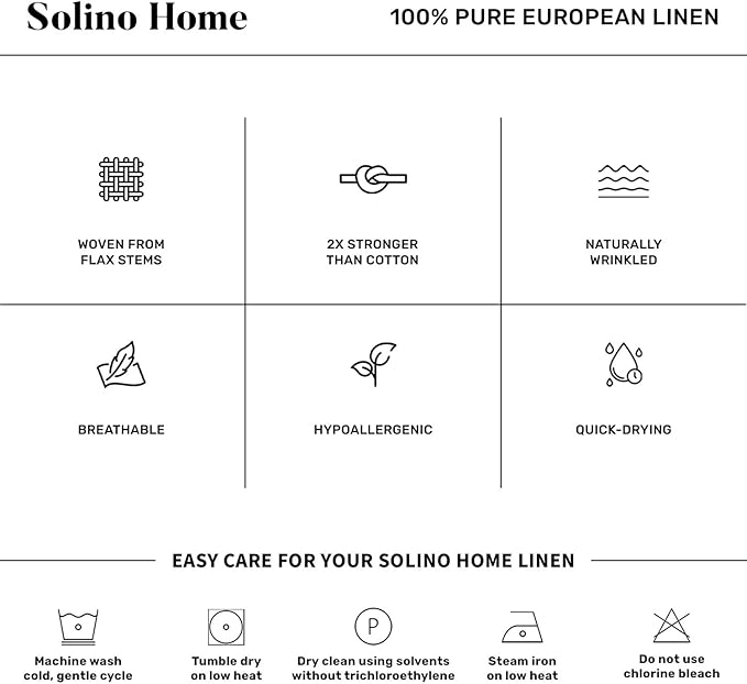 Solino Home Olive Linen Table Runner 156 Inches Long - Image 6