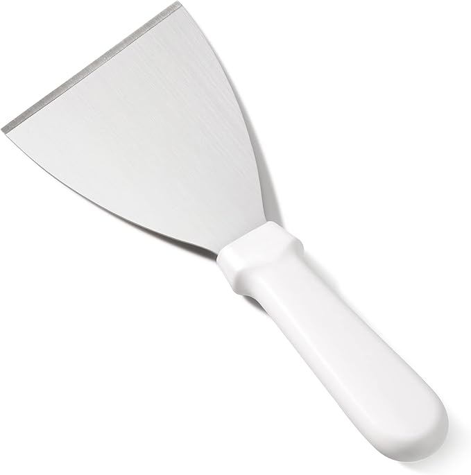 New Star Foodservice 38347 Plastic Handle Slant Edge Grill Scrapers, 4 by - Image 3