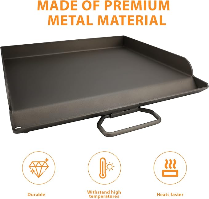 Uniflasy Fry Griddle for Camp Chef Stove, Professional Griddle Flat Top Plate - Image 5