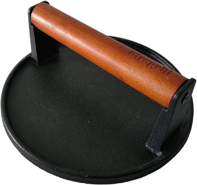 Firsgrill 2-Pack Burger Press 7.08" Round, Heavy-Duty Cast Iron Smash Burger - Image 5