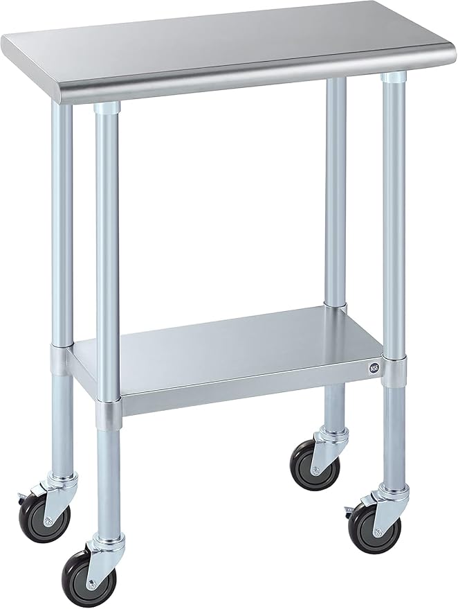 ROCKPOINT Stainless Steel Table by ROCKPOINT