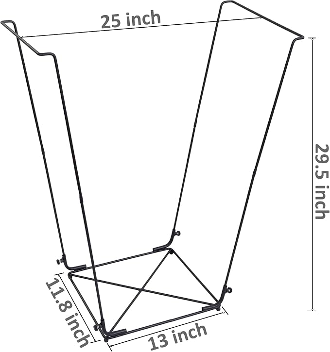 2PCS Trash Bag Holder Outdoor Leaf Bag Support Stand - Image 2