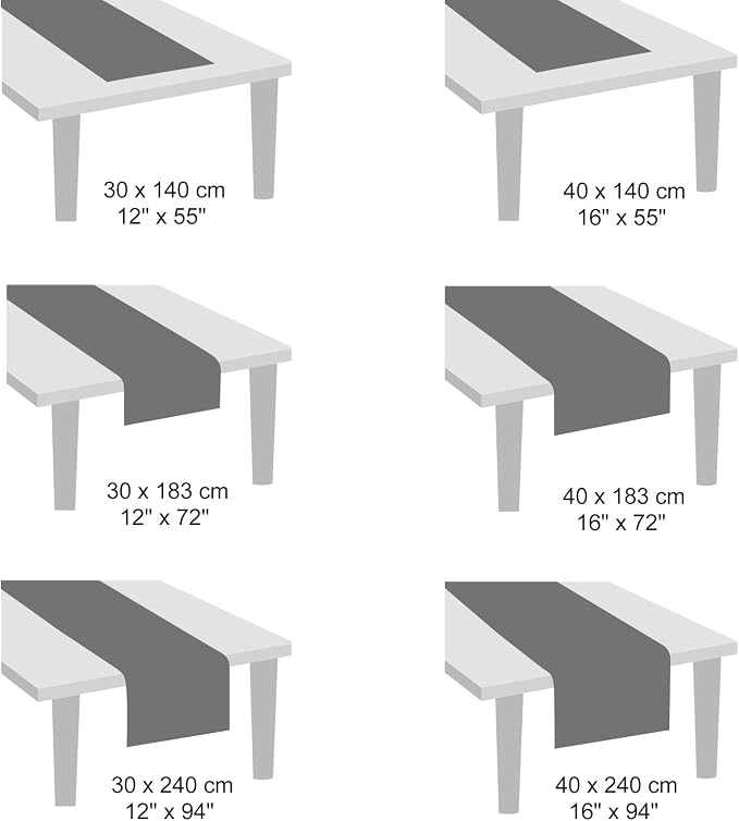 Myir JUN Table Runner, Vinyl Table Runner Indoor 72 Inch Long Arbitrarily - Image 8