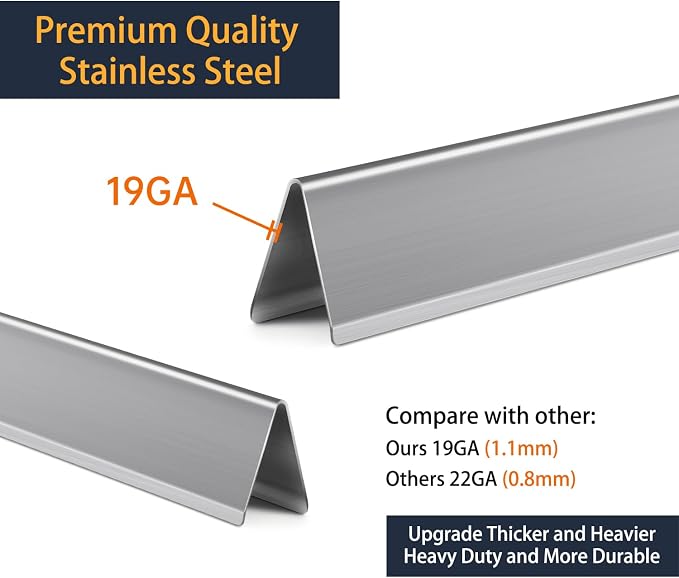 17.5" Grill Flavorizer Bars 7622 Heat Deflector - Image 3