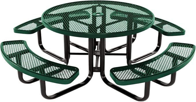 COATEDOUTDOORFURNITURE Heavy-Duty Portable Outdoor Kids Table by CoatedOutdoorFurniture