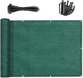 Sunny Guard Customized 3'x10' Dark Green Balcony Privacy Screen, 90% Shade by SUNNYGUARD
